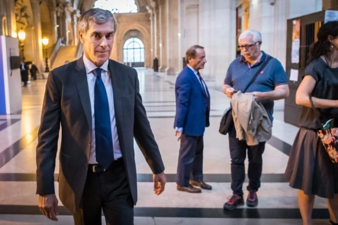 Jérôme Cahuzac à son arrivée au palais de justice le 13 septembre 2016 à Paris