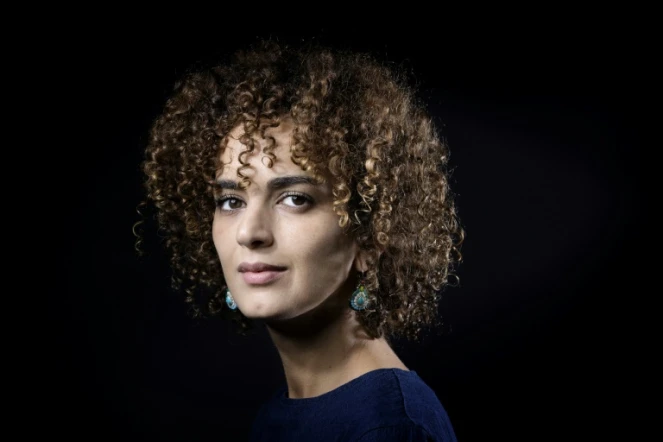 Leïla Slimani à Paris le 28 septembre 2016 