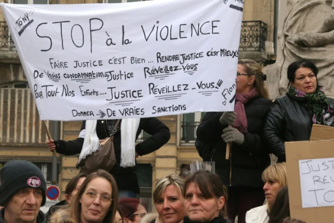 Marche contre la violence, le 19 décembre 2016 à Reims