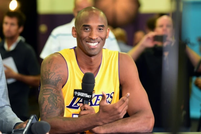 Kobe Bryant le 28 septembre 2015 à El Segundo en Californie