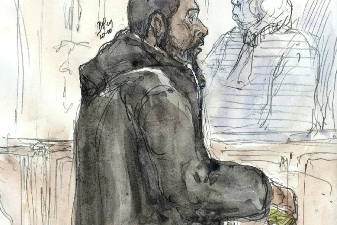 Peter Cherif, lors de son procès à Paris le 26 janvier 2011