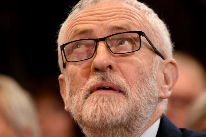 Le chef du parti travailliste Jeremy Corbyn, lors d'une réunion électorale à Liverpool, le 7 novembre  2019