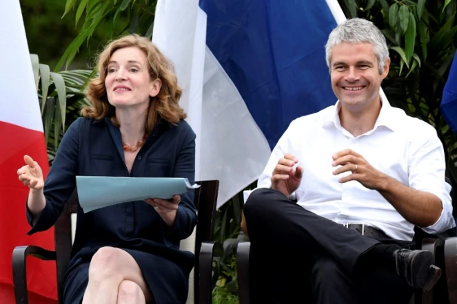 Nathalie Kosciusko-Morizet et Laurent Wauquiez le 4 septembre 2016 à La Baule