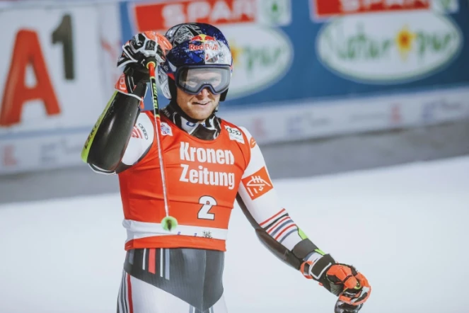 Le Français Alexis Pinturault vainqueur du slalom parallèle de Lech (Autriche), le 27 novembre 2020 