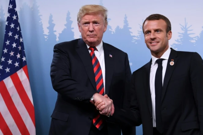 Rencontre bilatérale au G7 entre Donald Trump et Emmanuel Macron sur fond de tensions 