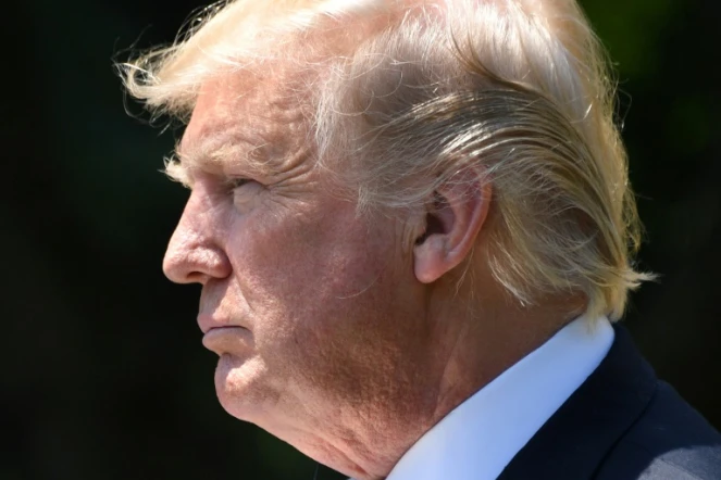 Donald Trump, le 30 juin 2017 à la Maison Blanche