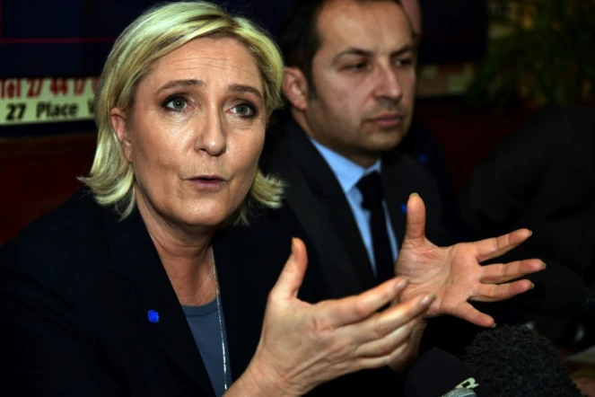 Marine Le Pen le 27 janvier 2017 à Bouchain