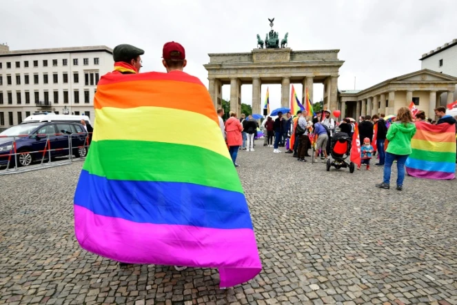 Rassemblement LGBT, le 30 juin 2017 à Berlin