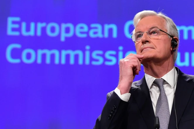 Le négociateur en chef de la Commission européenne Michel Barnier à Bruxelles, le 6 décembre 2016
