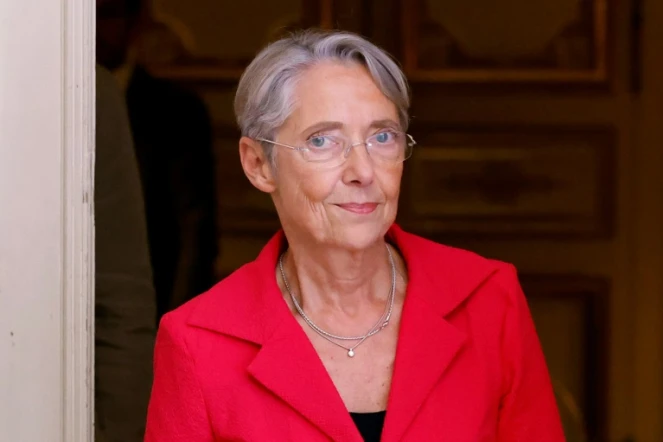 La Première ministre Elisabeth Borne à Paris, le 19 juin 2022