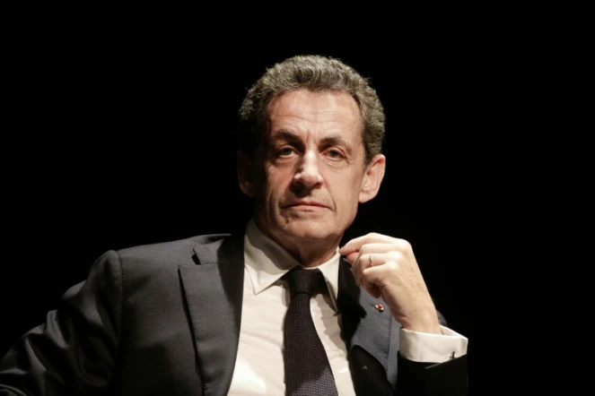 Nicolas Sarkozy, président du parti Les Républicains à Arcachon, le 23 juin 2016