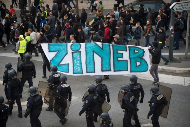 Manifestation en hommage à Zineb Redouane, à Marseille, le 30 novembre 2019