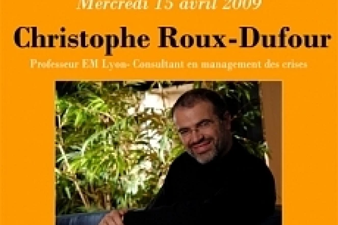 Christophe Roux-Dufort en dédicace