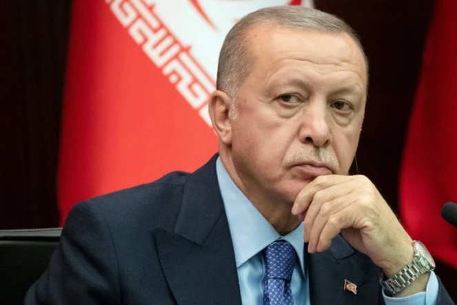 Le président turc Recep Tayyip Erdogan le 16 septembre 2019 à Ankara en Turquie
