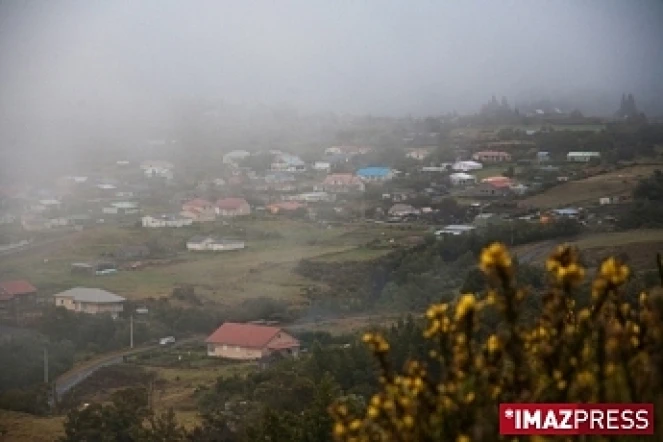 Le froid a fait son apparition dans les hauts de l'île (Archives)