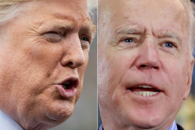 Le président sortant républicain Donald Trump et son adversaire démocrate Joe Biden se retrouvent mardi pour leur premier débat télévisé