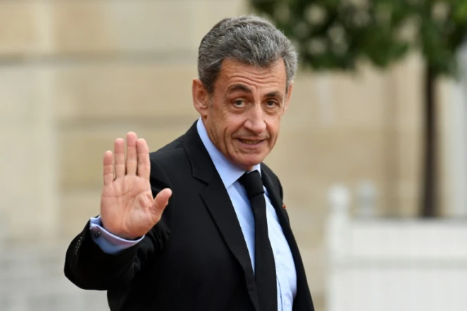 Nicolas Sarkozy, le 30 septembre 2019 au palais de l'Elysée, à Paris