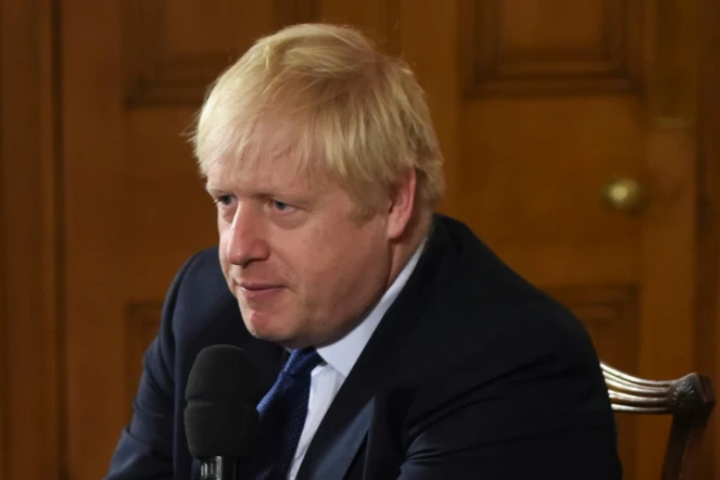 Le Premier ministre britannique Boris Johnson le 30 août 2019 au 10 Downing street à Londres