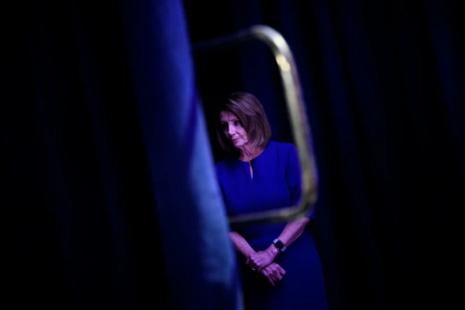 Nancy Pelosi, chef de la minorité démocrate à la Chambre des représentants, le 6 novembre 2018 à Washington