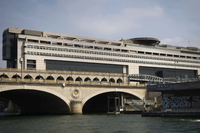 Le ministère des Finances à Paris, le 15 juin 2015