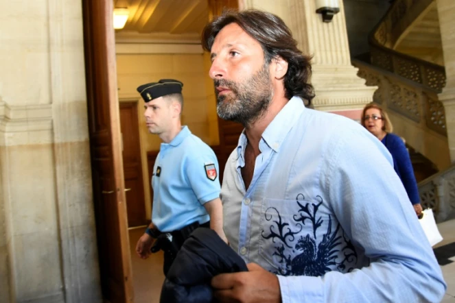 Arnaud Mimran arrive au Palais de justice de Paris, le 7 juillet 2016