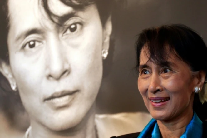 Aung San Suu Kyi à Oslo le 16 juin 2016
