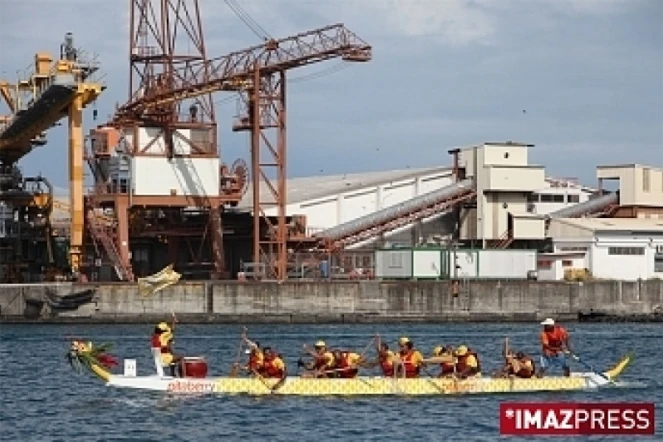 Une compétition de dragon boat aura lieu dans le cadre des fêtes de la ville du port (Photo archives)