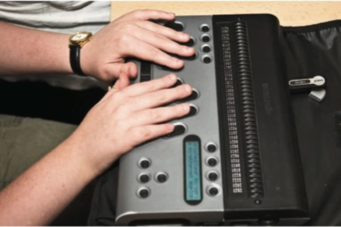 machine à écrire en braille (Photo : DR)