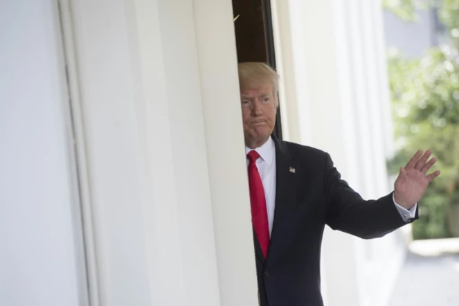 Donald Trump, le 31 mai 2017 à Washington