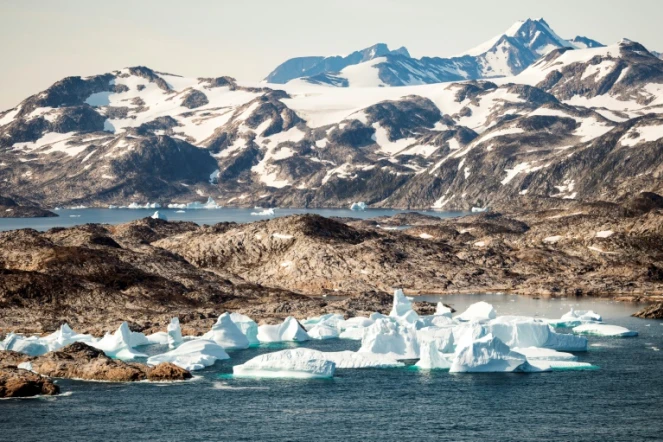 Des iceberg près de Kulusuk, le 15 août 2019 au Groenland