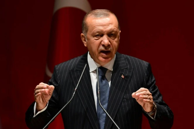 Le président Recep Tayyip Erdogan à Ankara, le 6 juillet 2018