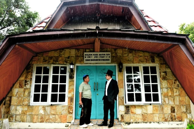 La synagogue du district de Tondano, dans le village de Rerewokan, en Indonésie, le 17 février 2017