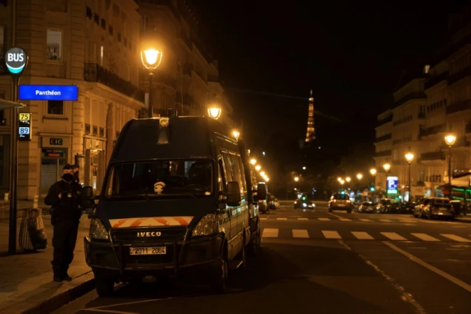 Début du couvre-feu à Paris le 17 octobre 2020