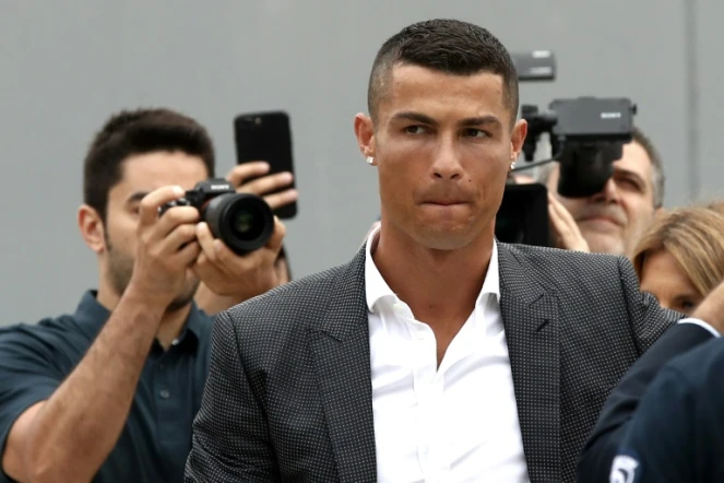 Cristiano Ronaldo à Turin le 16 juillet 2018