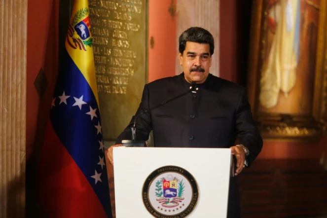 Le président vénézuélien Nicolas Maduro, le 18 décembre 2020 à Caracas