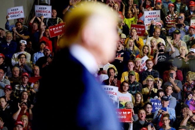 Le président Donald Trump lors d'un meeting de campagne dans le Mississippi, le 1 novembre 2019 