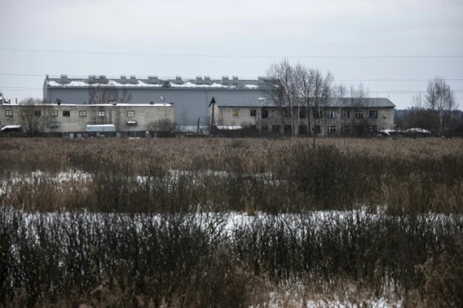 La colonie pénitentiaire N2 où est emprisonné l'opposant russe Alexeï Navalny, le 1er mars 2021 à Pokrov