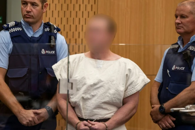 L'auteur présumé du massacre de Christchurch, Brenton Tarrant, comparaît en justice le 15 mars 2019