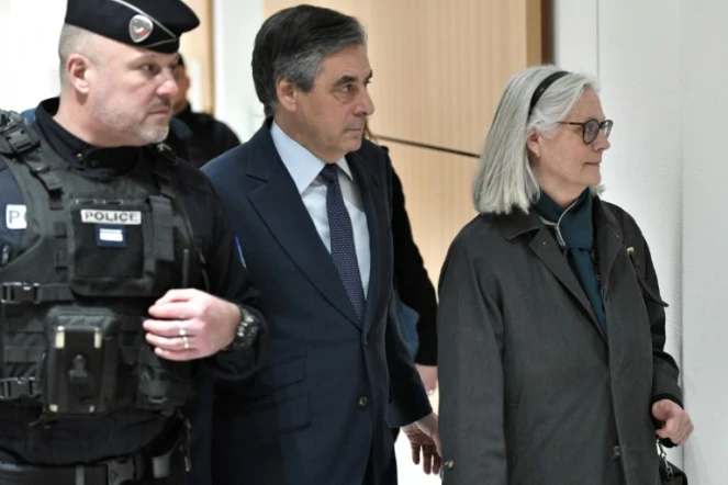 Le couple Fillon, au palais de justice à Paris le 27 février 2020 