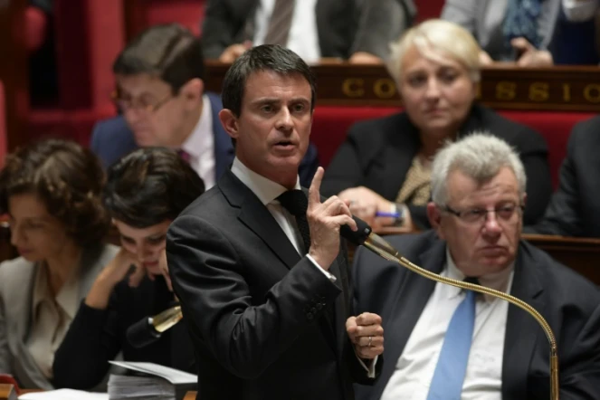 Manuel Valls à l'Assemblée nationale le 15 novembre 2016