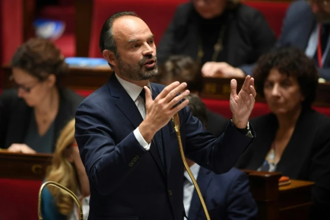 Le Premier ministre Edouard Philippe, le 27 novembre 2018 à l'Assemblée nationale, à Paris