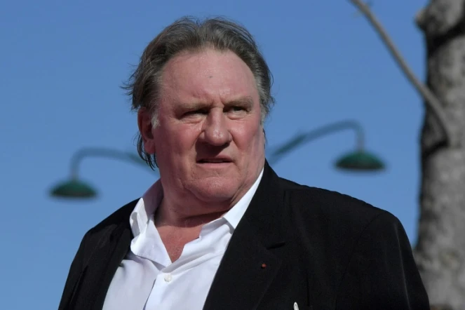 L'acteur français Gérard Depardieu à Venise, le 05 septembre 2017 