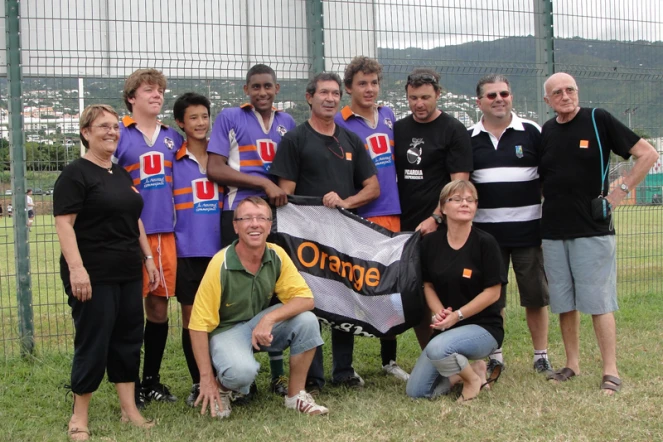 Jeunes rugbymen du Racing club Saint-Gilles (Photo : DR)