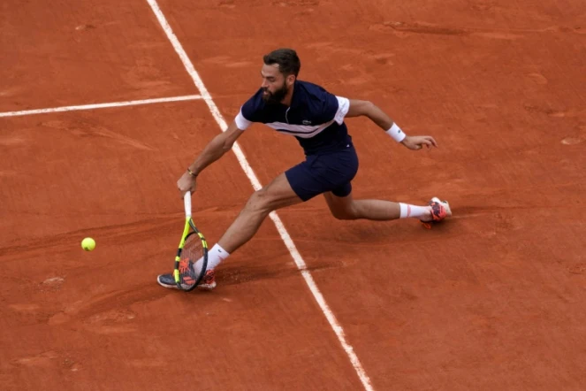 Le Français Benoît Paire qualifié pour les 8e de finale de Roland-Garros le 31 mai 2019