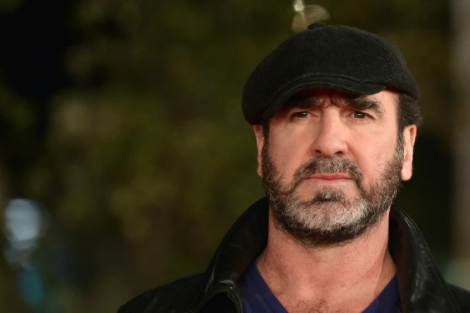 L'ex-international de football Eric Cantona lors du festival international du film de Rome, le 19 octobre 2015 