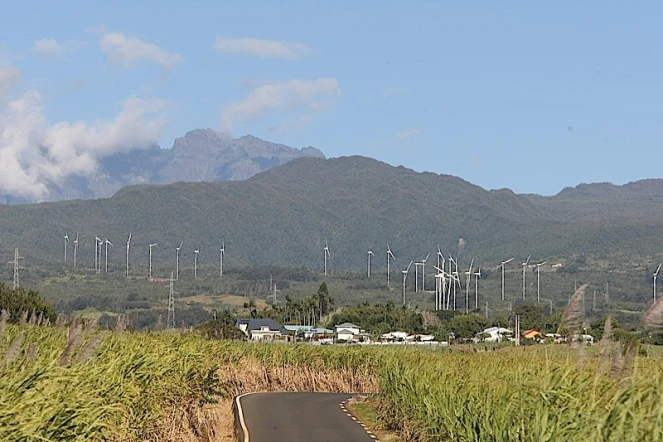 Eolienne à Sainte Suzanne