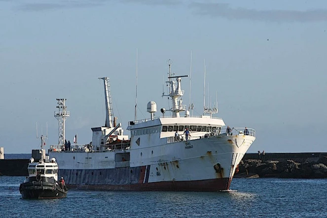 OSIRIS le patrouilleur français  des affaires maritimes
