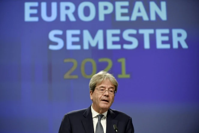 Le commissaire à l'Economie, Paolo Gentiloni, le 18 novembre 2020 à Bruxelles