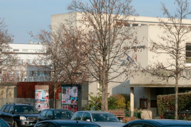 L'école maternelle Jean-Perrin à Aubervilliers, en Seine-Saint-Denis, le 14 décembre 2015