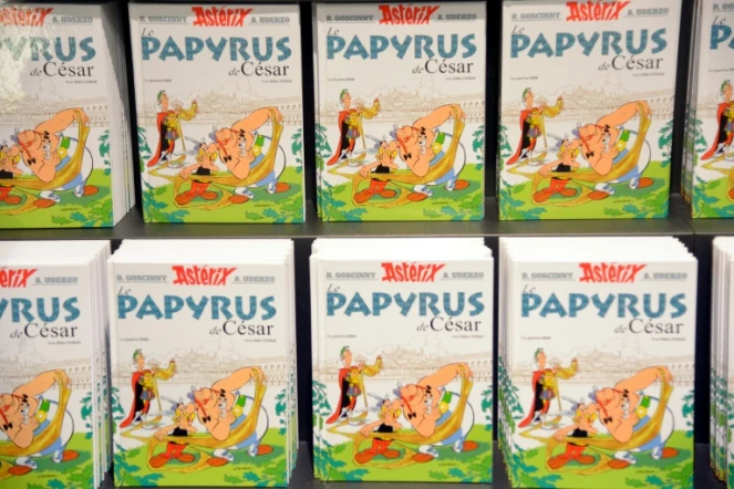Le 36e opus des aventures d'Astérix le Gaulois, "Le papyrus de César", a été le livre le plus vendu en France en 2015